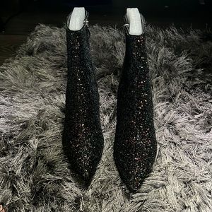 Beautiful Shimmering Ankle Boots